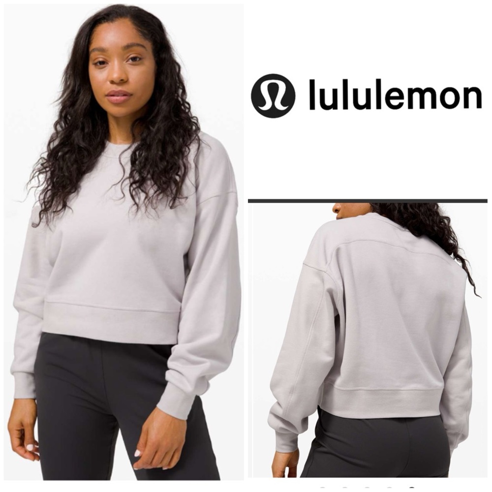 lululemon athletica Gray Sweatshirt